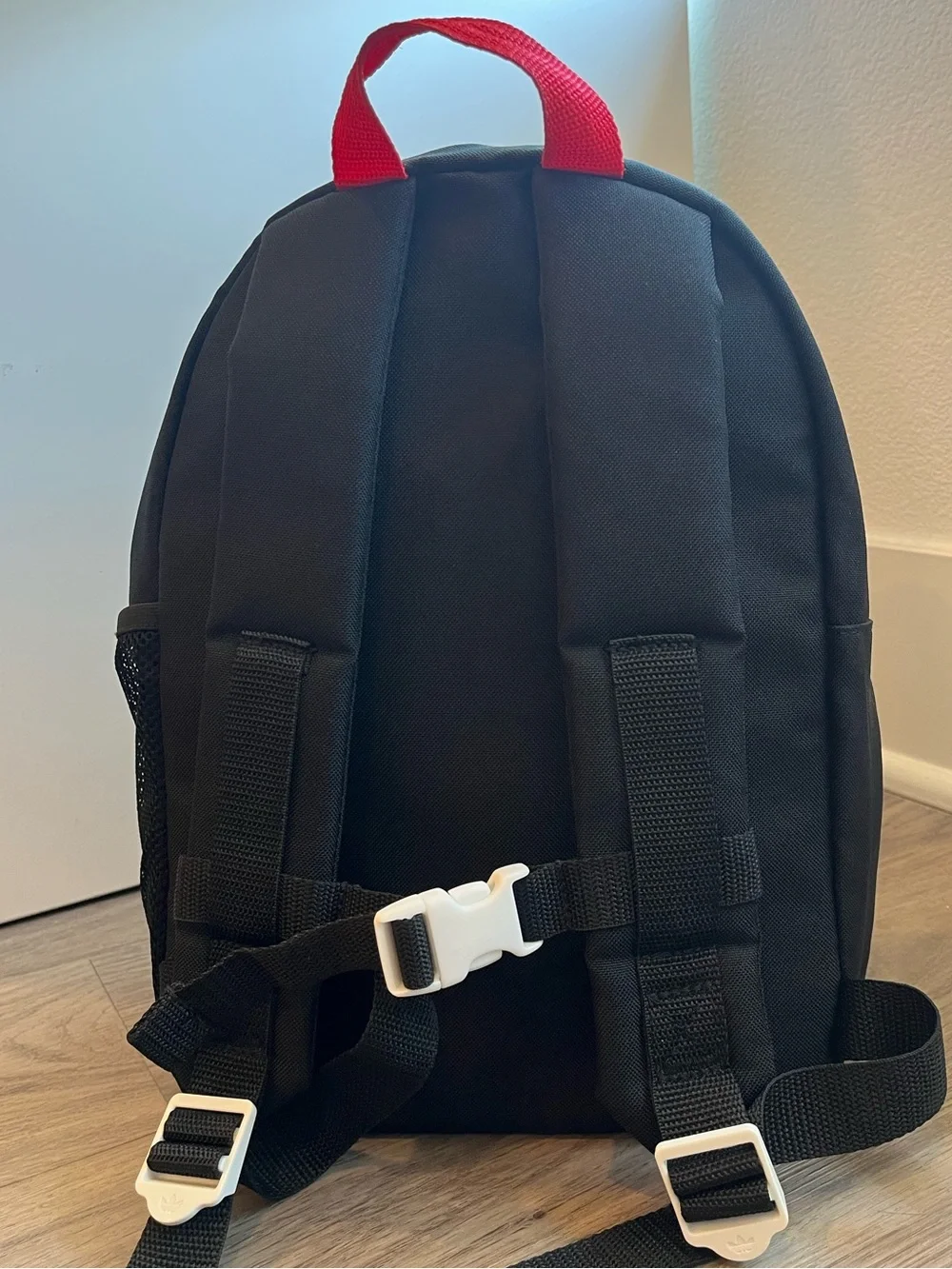 Adidas Disney Mickey Backpack Black Originals Primegreen 12.5L School Travel